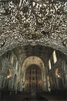 Mejico Prints: Church of Santo Domingo. MEXICO. OAXACA. Oaxaca