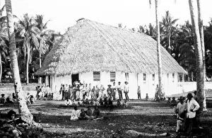 Savage Prints: A Church in the Savage Islands, South Pacific