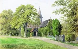 Churchyard Prints: Church at Shanklin, Isle of Wight