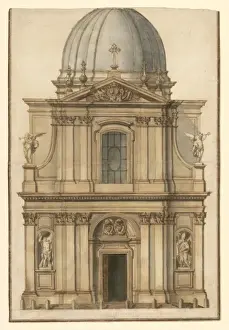 Rendering Prints: Church of SS. Claudius and Andrew of the Burgundians, Rome