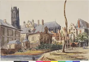 Ghent Prints: The Church of St. Bavon, Ghent