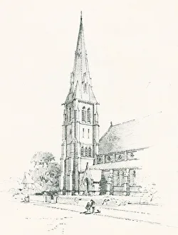 Blomfield Prints: Church of St. John The Baptist, Felixstowe