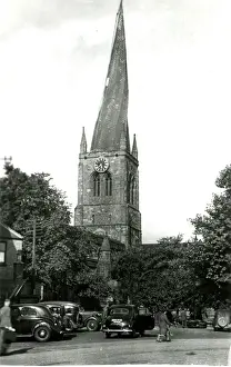 Twisted Prints: Church of St Mary and All Saints, Chesterfield, Derbyshire