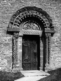 Serpents Prints: The church of St. Mary and St. David, Kilpeck, Herefordshire, England