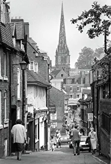 Shrewsbury Gallery: Church of St Mary the Virgin, Shropshire from Claremont Hill