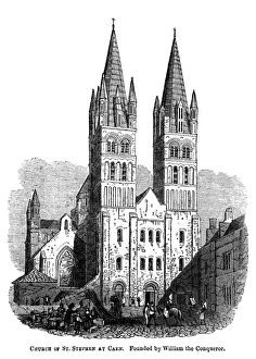 Abbaye Gallery: Church of St Stephen, Caen