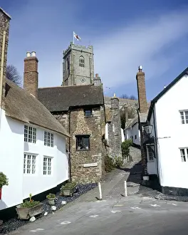 Steep Prints: Church Steps, Minehead, Somerset