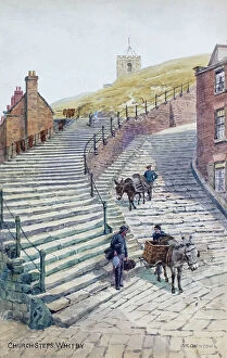 Paving Collection: Church Steps, Whitby, North Yorkshire