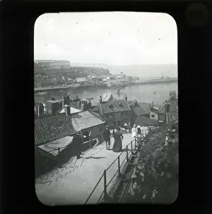 Sandsend Prints: The Church Steps, Whitby, Yorkshire