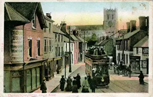 Dolphin Prints: Church Street, Christchurch, Dorset