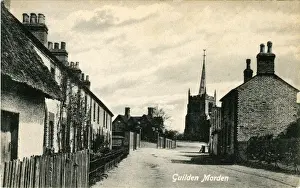 Royston Prints: Church Street, Guilden Morden, Cambridgeshire