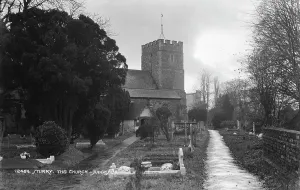 Gravestones Prints: The Church in Sturry