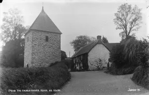 Truro Prints: The Church Tower in Feock