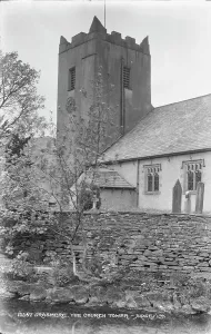Grasmere Prints: The Church Tower in Grasmere
