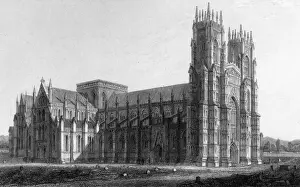 1835 Prints: Churches / Beverly Minster