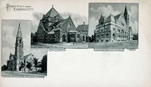 Methodist Prints: Churches of Kansas City, Missouri, USA