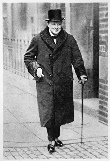 Stick Collection: Churchill / Smiling / 1924