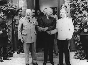 Shaking Prints: Churchill, Truman and Stalin at the Potsdam Conference