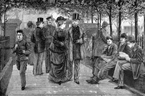 The Churchyard, St. Botolphs, Bishopsgate, 1876