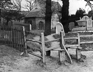 Stile Prints: Churchyard Stile