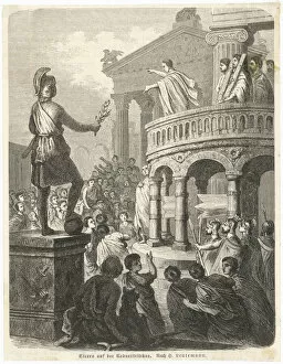 Marcus Collection: Cicero Speech Scene