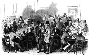 Drinkers Prints: The cider cellar, 1850