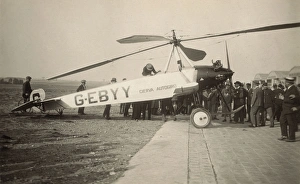 Images Dated 15th March 2016: Cierva Autogyro France