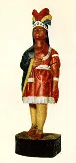 Cigars Prints: Cigar Store figure, Native American Indian
