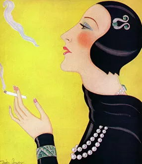 Flappers Gallery: The Cigarette by Gordon Conway