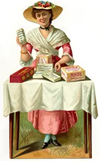 Cigarette showcard