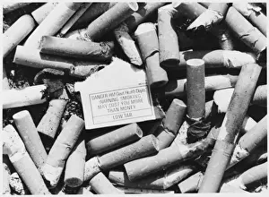 Cigarettes in Ashtray