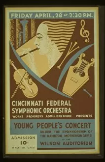 Orchestra Collection: Cincinnati Federal Symphonic Orchestra, Works Progress Admin