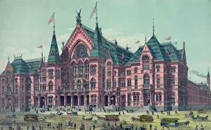 Cincinnati music hall and exposition buildings