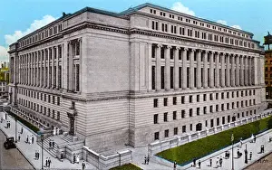 Souvenir Prints: Cincinnati, Ohio, USA - Hamilton County Court House