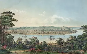 Cincinnati- from a point west of Covington, KY