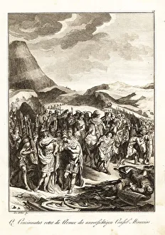 Warfare Prints: Cincinnatus and consul Minucius at the Battle of Mount Algidus