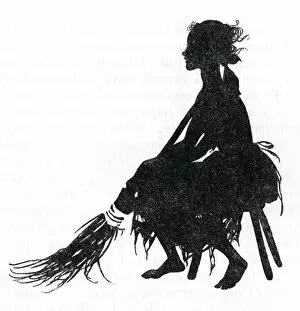 Images Dated 10th January 2011: Cinderella by Arthur Rackham