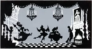 Floor Collection: Cinderella ballet, Ugly Sisters trying to dance