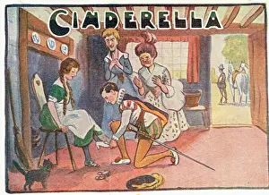 Cinderella Flyer for the Theatre Royal in Huddersfield