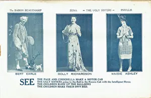 Cinderella Flyer for the Theatre Royal in Huddersfield