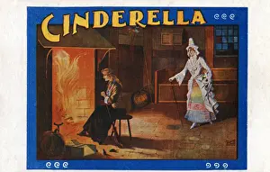 Woolwich Prints: Cinderella, a pantomime, Royal Artillery Theatre, Woolwich