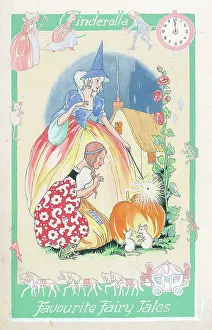 Cinderella Prints: Cinderella. Sub-title: Favourite Fairy Tales