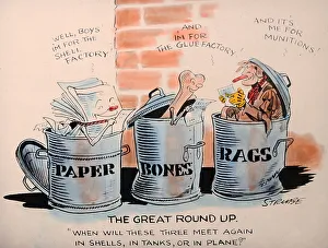Cinema advertisement for wartime recycling