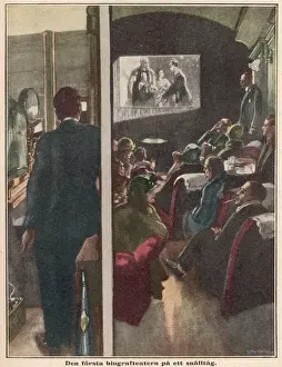 Cinema on Train