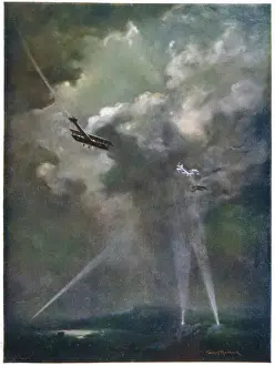 Search Lights Prints: CIRCA 1918