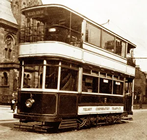 Circa 1920s Twenties Nelson Corporation Tram