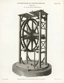 Astronomicalinstrument Prints: Circle by the Reverend Francis Woollaston