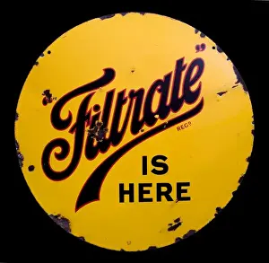 Circular sign for Filtrate