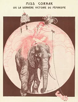 1922 Gallery: Circus Elephant / Trainer