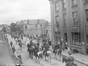 Ware House Prints: Circus parade, New Bridge, Haverfordwest, South Wales